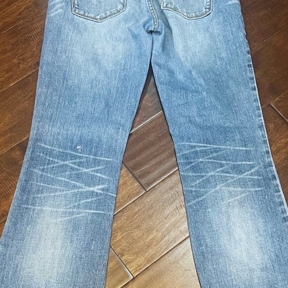 London Jeans Bootcut Distressed size 6 - Picture 10 of 10